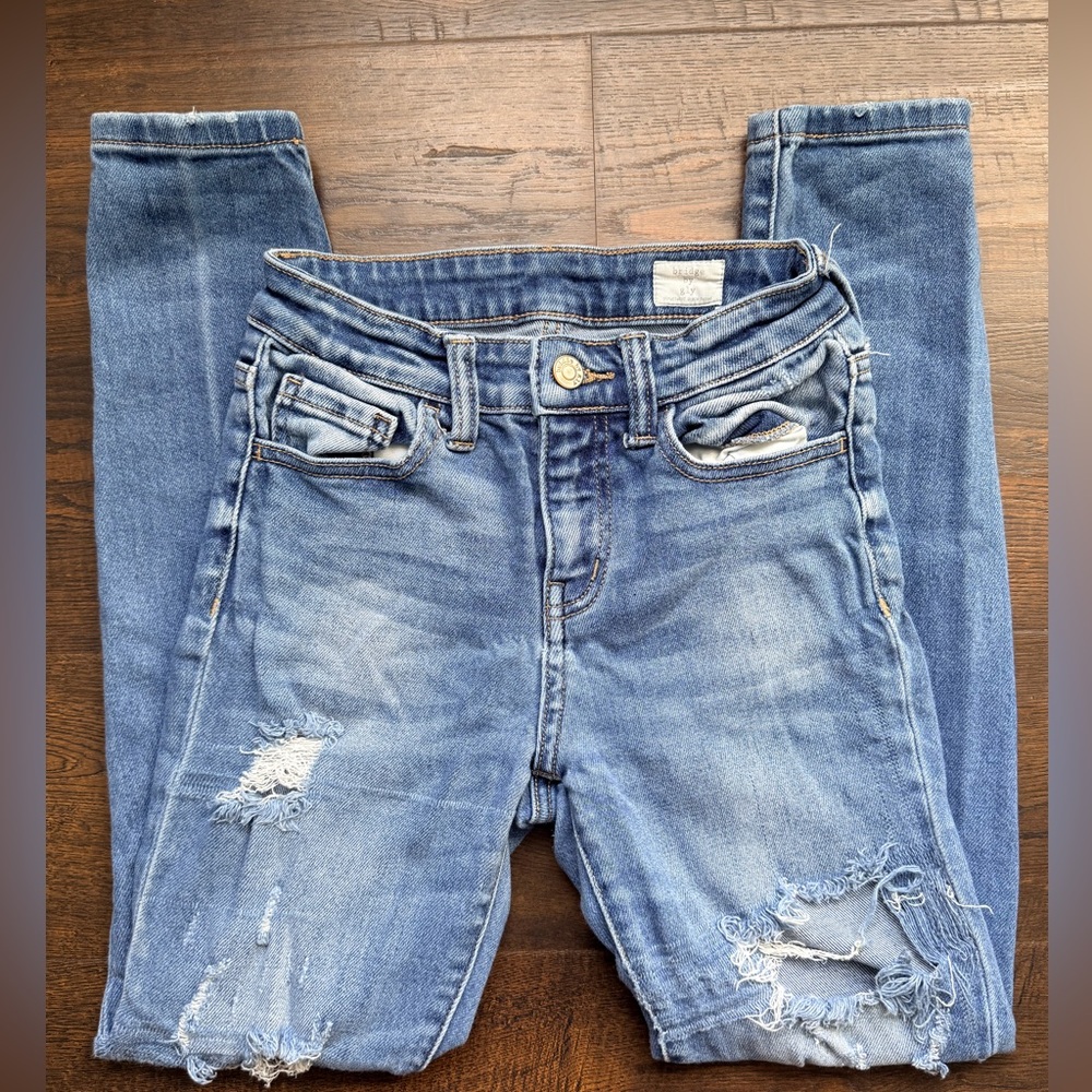 Bridge by Gly Mid Rise Ankle Skinny Jeans